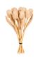 Preview: Tulip bouquet made of wood - 9 wooden tulips, 34 cm tall, natural/sanded, wooden flower decoration, made in Holland